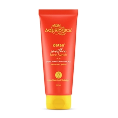 Detan+ Smoothie Face Wash with Cherry Tomato & Glycolic Acid for Bright & De-tanned Skin